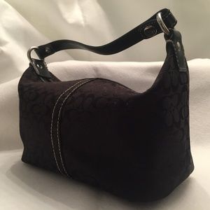 Coach boho mini handbag